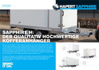 Hapert Sapphire H Kofferanhaenger Anhaengerpark Salzburg Christian Huemer