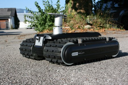 Rangierhilfe Robot Trolley RT-1500 testen im Anhängerpark Salzburg
