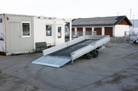 Hapert Indigo HT2 Seilwinde Bordwände Klappe Parabelfederung | Anhängerpark Salzburg