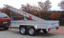 Zweiachsanhänger Cargo Quick Lader QL -Serie mit Option H-Gestell